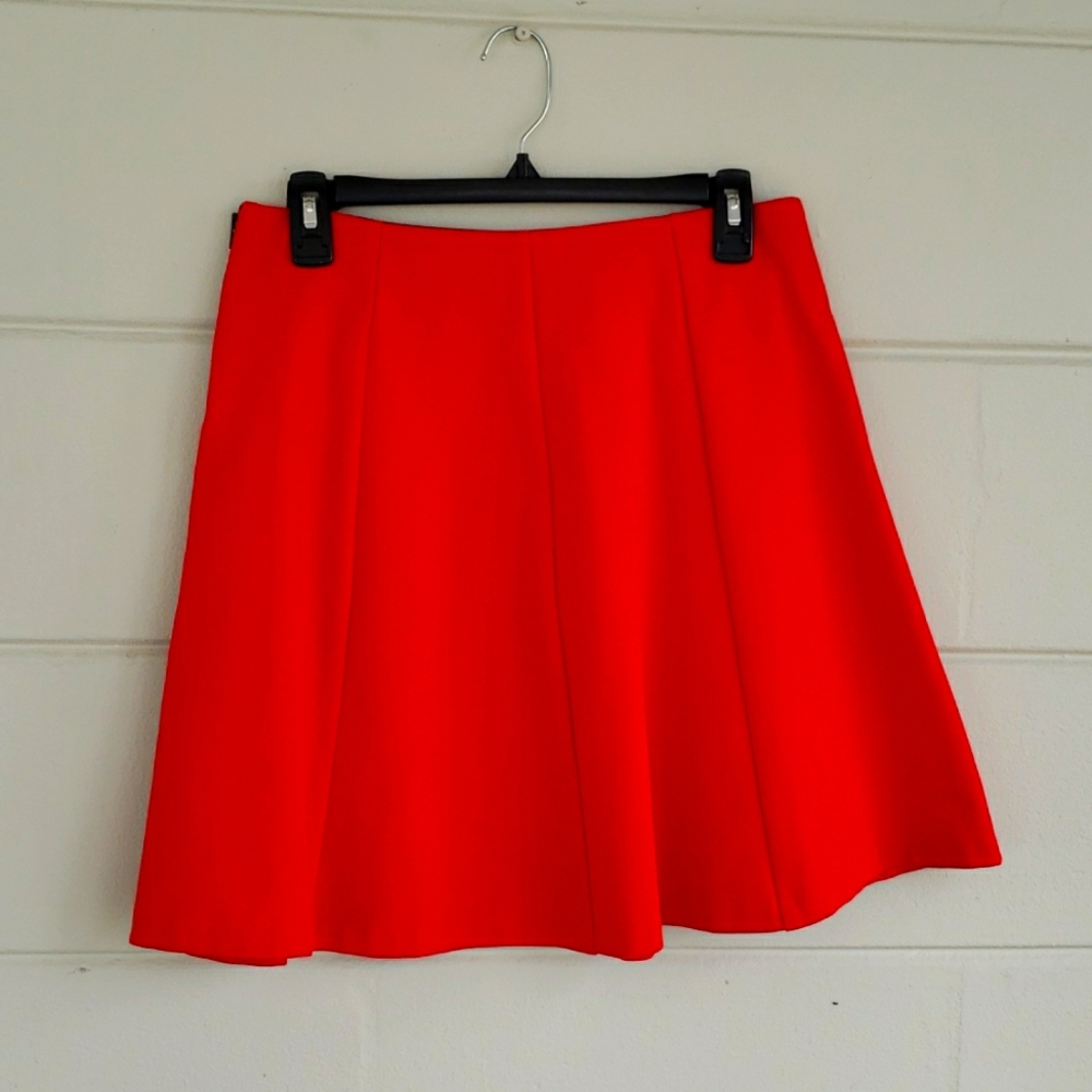 Maison Jules Red Mini Skirt